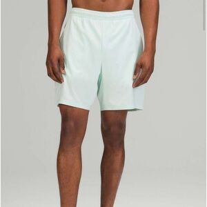 Lululemon Men’s Pace Breaker Lined Short 7" Delicate Mint Size Small